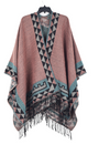 Kiki Gestrickter Poncho | Stilvoll & warm