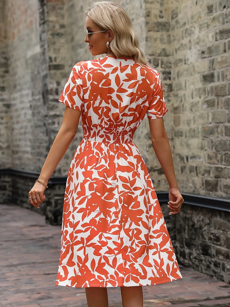 Wickelkleid mit Blumenmuster | Livia | Frisch und stilvoll