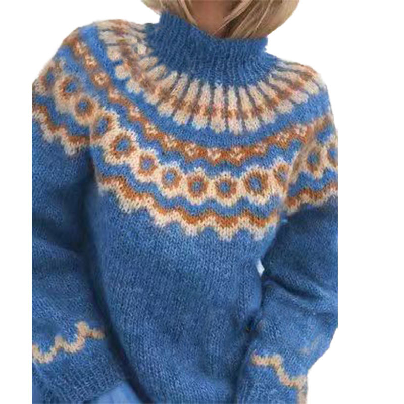 Retro gestrickter Damenpullover - Eloise