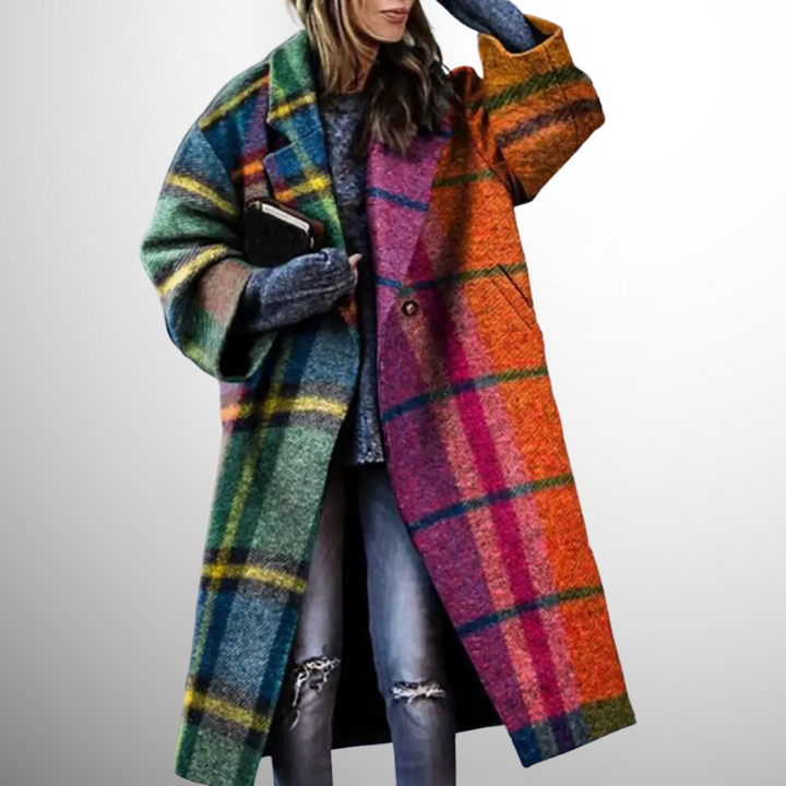 Langer Damen Winter-Trenchcoat - Vivienne