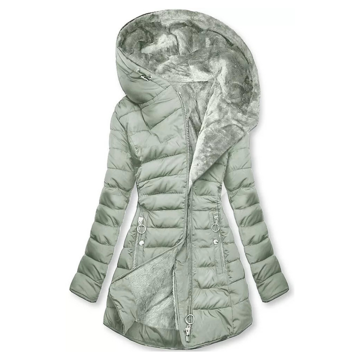 Gefütterte wasserdichte Damen-Winterjacke – Freja