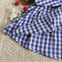 Modieuze damesjurk met vierkante halslijn en puffmouwen - Selina