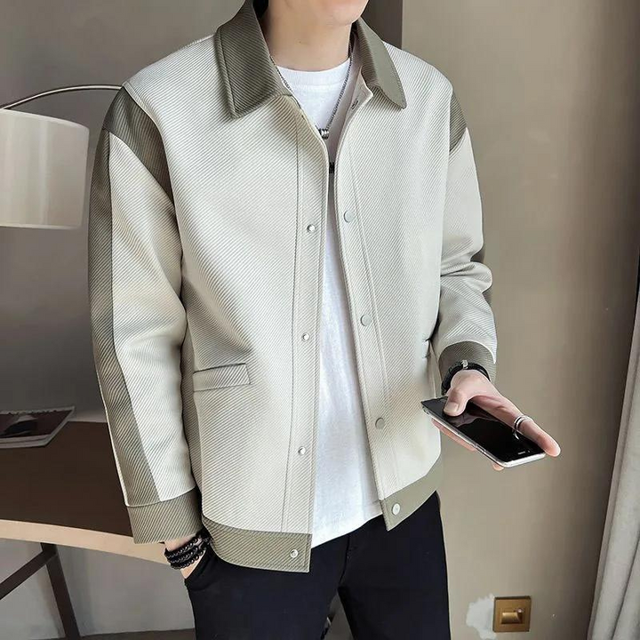 Herren Patchworkjacke – Alessandro