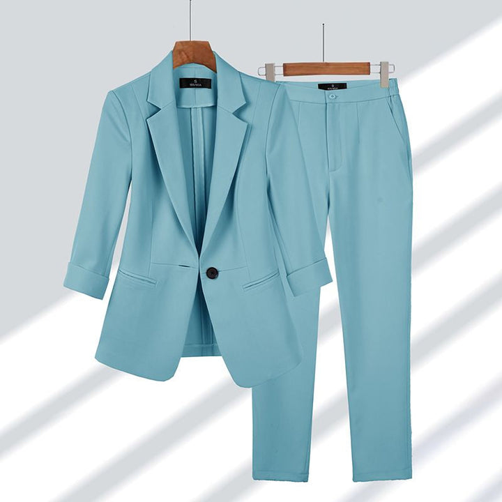 2-piece Women's Suit with Blazer and Trousers - Olivia