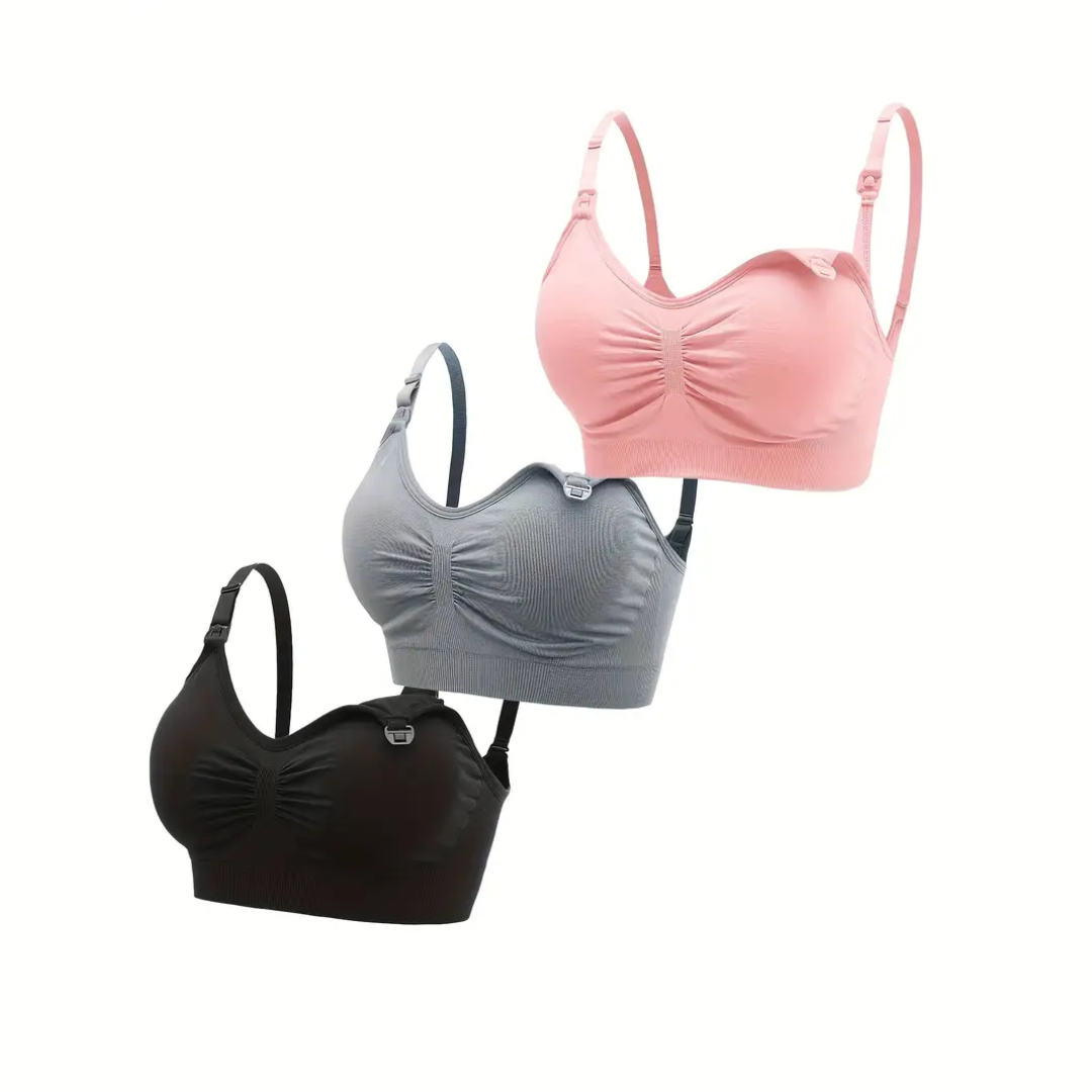 Bequemer Still-BH (3er-Set) – NurtureFit
