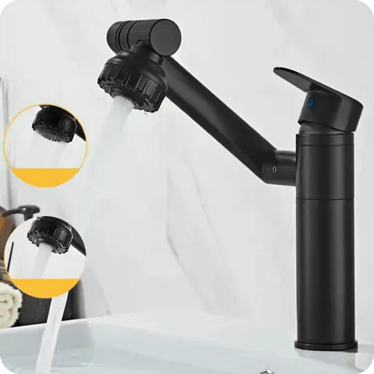 Innovativer Badezimmerwasserhahn - TwistFlow