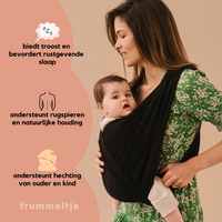 Rückenstützende Baby-Tragetasche - CuddleWrap