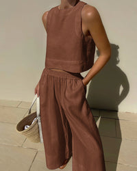 Tweedelige damesoutfit met rok en top - Stylish en veelzijdig - Narela
