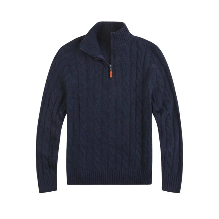 Klassischer Zopfmusterpullover für Herren - Henry