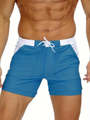 Schnelltrocknende Herren-Badeshorts mit atmungsaktivem Design – Elias