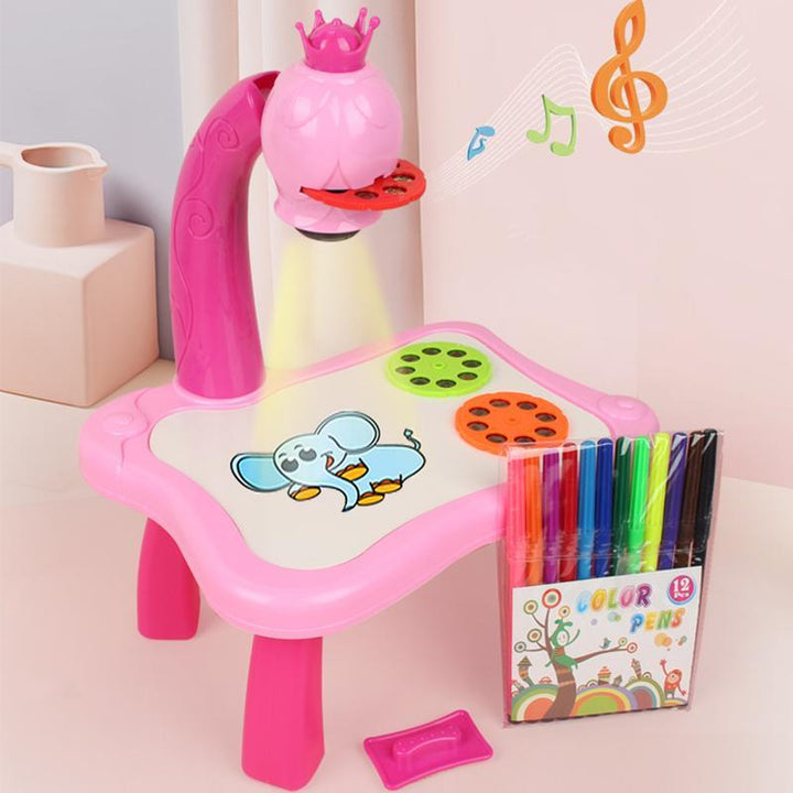 LED Tekenprojector met Muziek voor Creatieve Kids - ArtBuddy