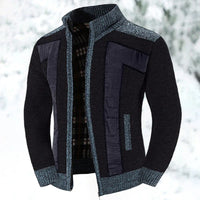 Wolljacke mit Reißverschluss und Pullover - Leon