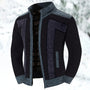 Wolljacke mit Reißverschluss und Pullover - Leon