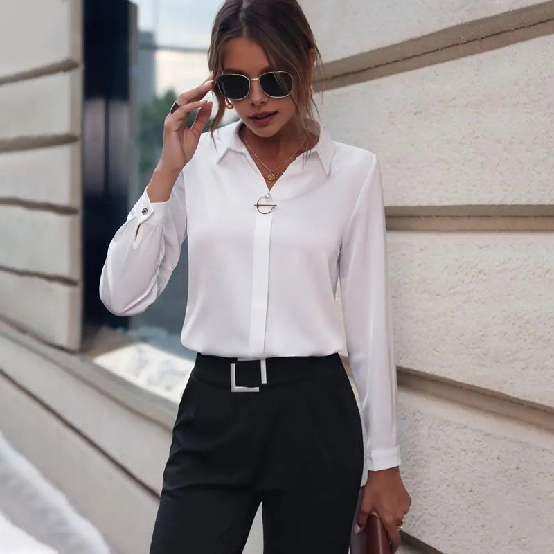 Trendye Dames Chiffonblouse - Amélie