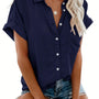 Grace Kragenbluse | Bequemer Knopfverschluss