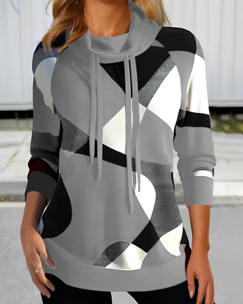 Pullover mit Hohem Kragen – Lorina