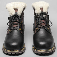 Leder-Winterstiefel | Mit herrlich warmem Wollfutter