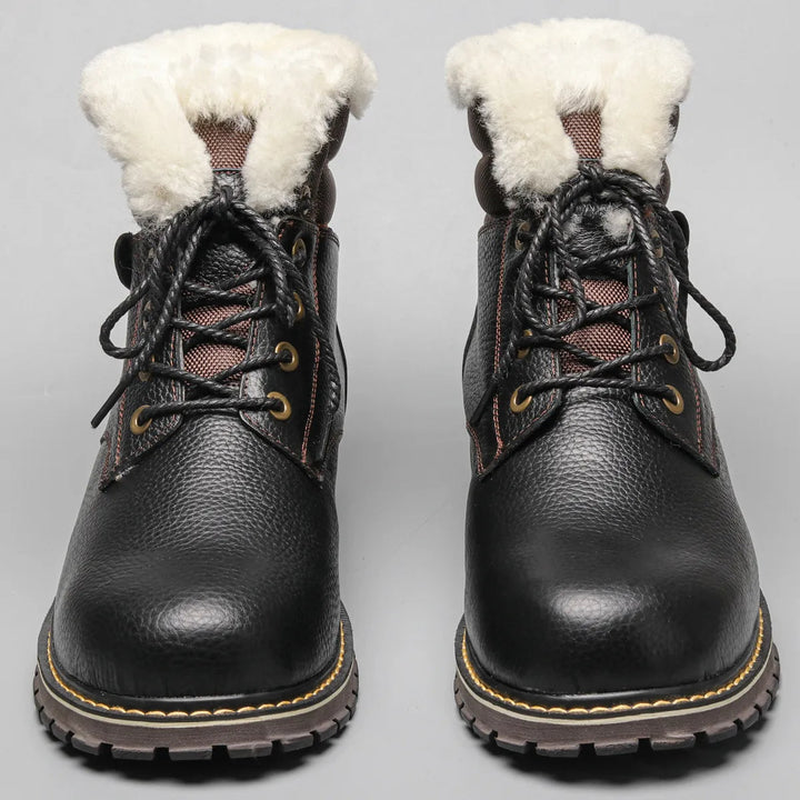 Leder-Winterstiefel | Mit herrlich warmem Wollfutter
