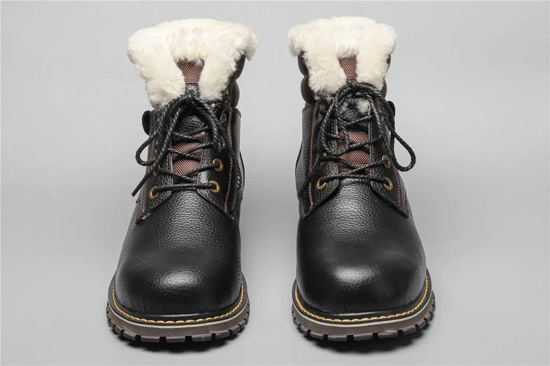 Leder-Winterstiefel | Mit herrlich warmem Wollfutter
