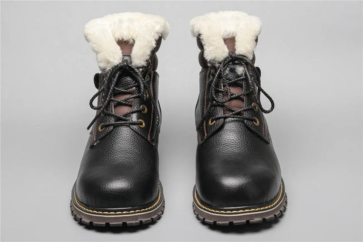 Leder-Winterstiefel | Mit herrlich warmem Wollfutter