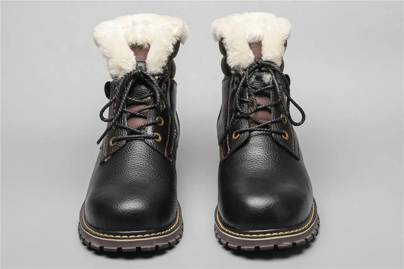 Leder-Winterstiefel | Mit herrlich warmem Wollfutter