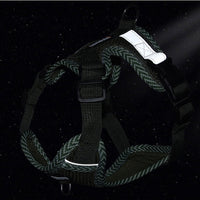 Reflecterende Tuig en Riem Set voor Kleine Honden - AirFlex