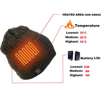 KnitTech Beanie | USB Rechargeable Hat