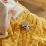 Dicke Winterdecke aus Lammwolle - WarmWool