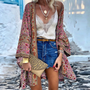 Zanzi Boho Cardigan | Ein fröhlicher, stilvoller & mittellanger Kimono!