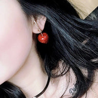 Red Cherry Earrings