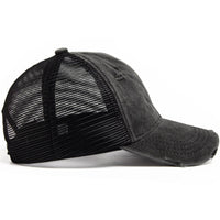 Cap mit Flechtöffnung & Mesh-Design – 1 kaufen, 1 gratis – Liora