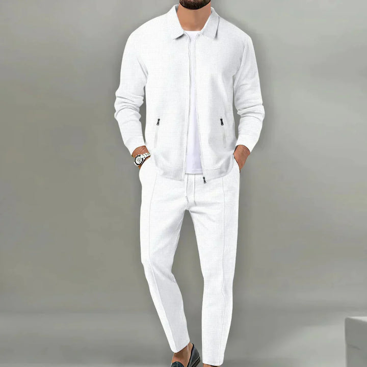 Legerer zweiteiliger Anzug mit Blazer und klassischer Hose - Leo