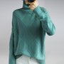 Stilvoller Damenrollkragenpullover - Isabella
