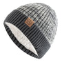 Vintage Vibe Beanie | Retro gefütterte Wintermütze