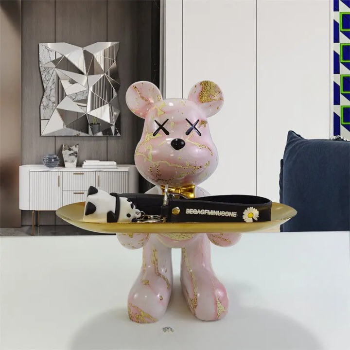 Dekorative Aufbewahrungsfigur – Bruno Tischbär