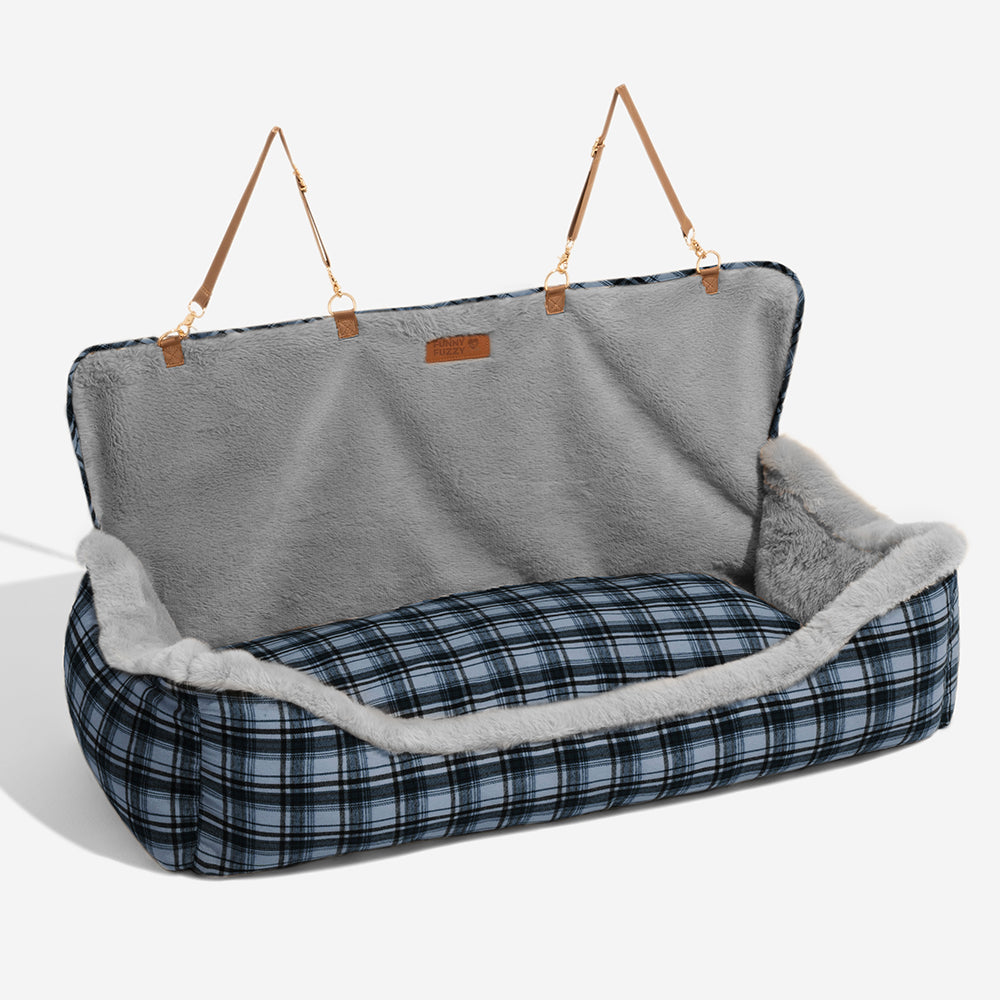 Pluche Autostoel voor Huisdieren – RideSafe CozySeat