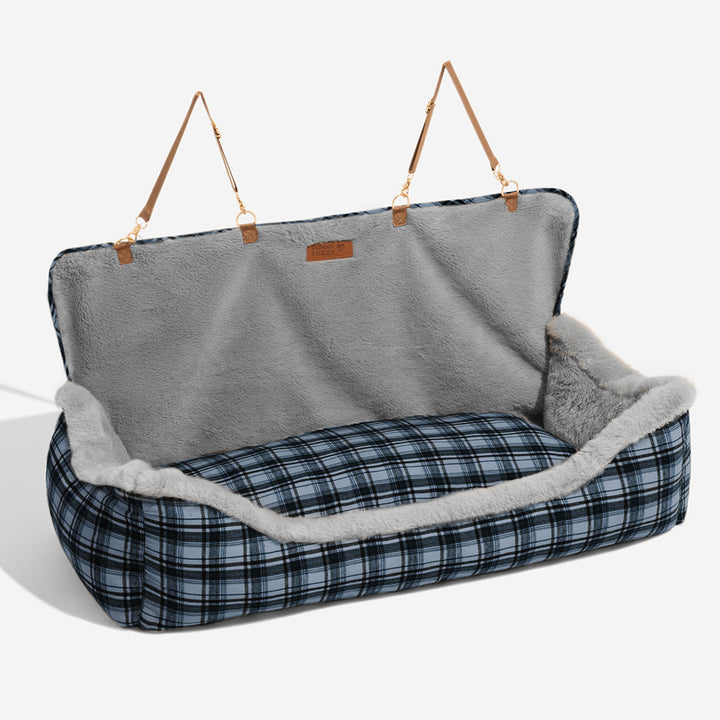 Pluche Autostoel voor Huisdieren – RideSafe CozySeat