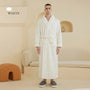 Jacquard Bademantel | Warmer und bequemer Fleecebademantel