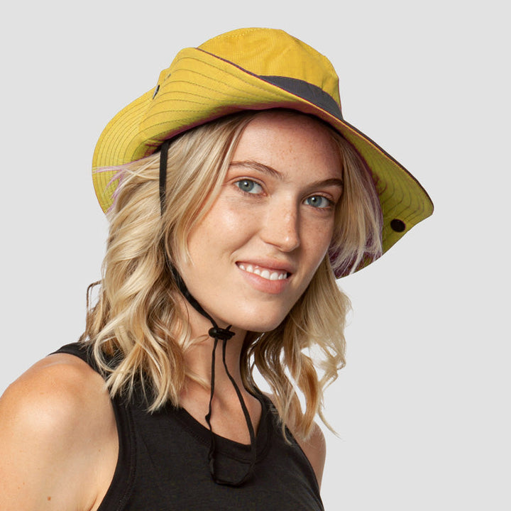 Breathable UV protection women's sun hat foldable with ponytail opening – Liane (Buy 1, Get 1 FREE)