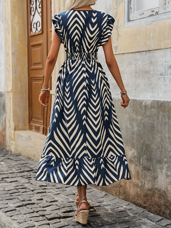 Drehkleid mit Taillenprint | Isabella | Stilvoll und schick