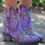 Wasserdichte Vintage Cowgirl-Stiefel - Sierra