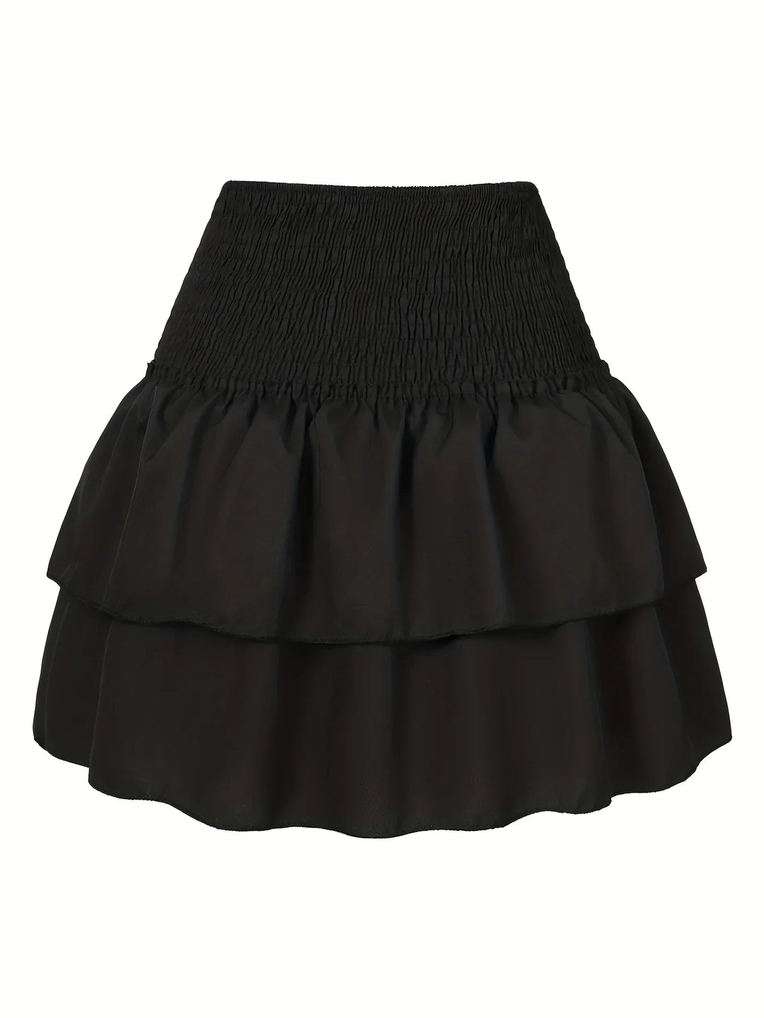 Amelia Rock | Gefaltete Taille | Gestufter Saum | Modisch