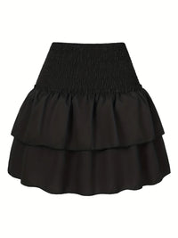 Amelia Rock | Gefaltete Taille | Gestufter Saum | Modisch
