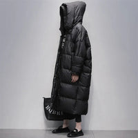 Lang Gefütterte Damen Winterjacke - Amara