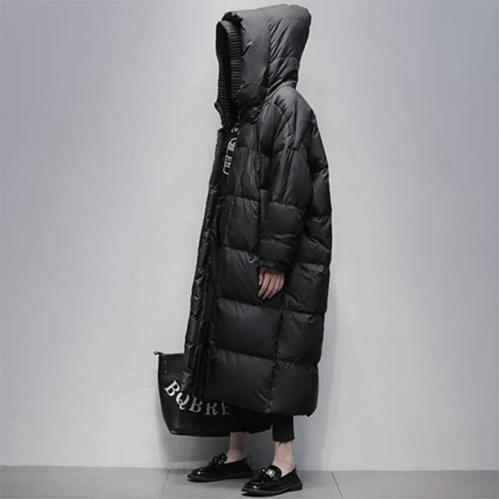 Lang Gefütterte Damen Winterjacke - Amara