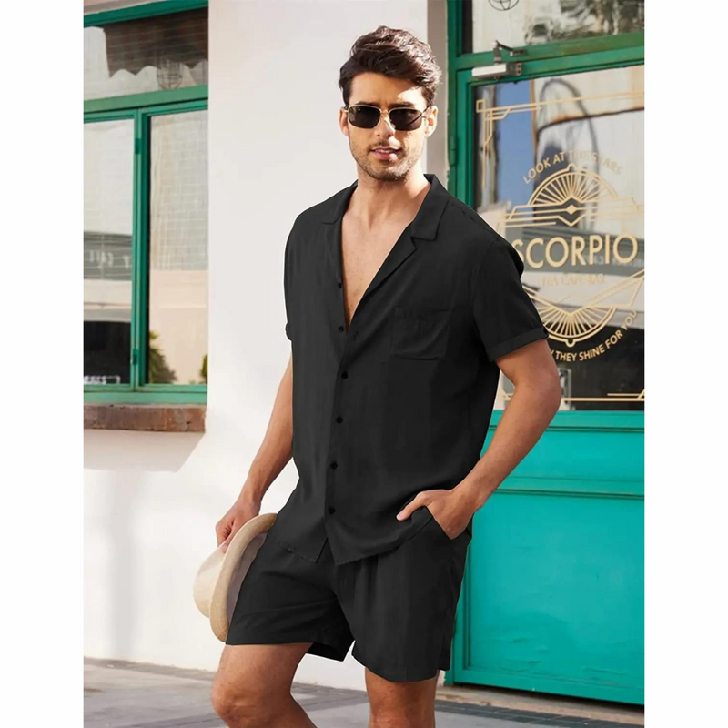 Leinen Herren Sommer-Set – Jairo