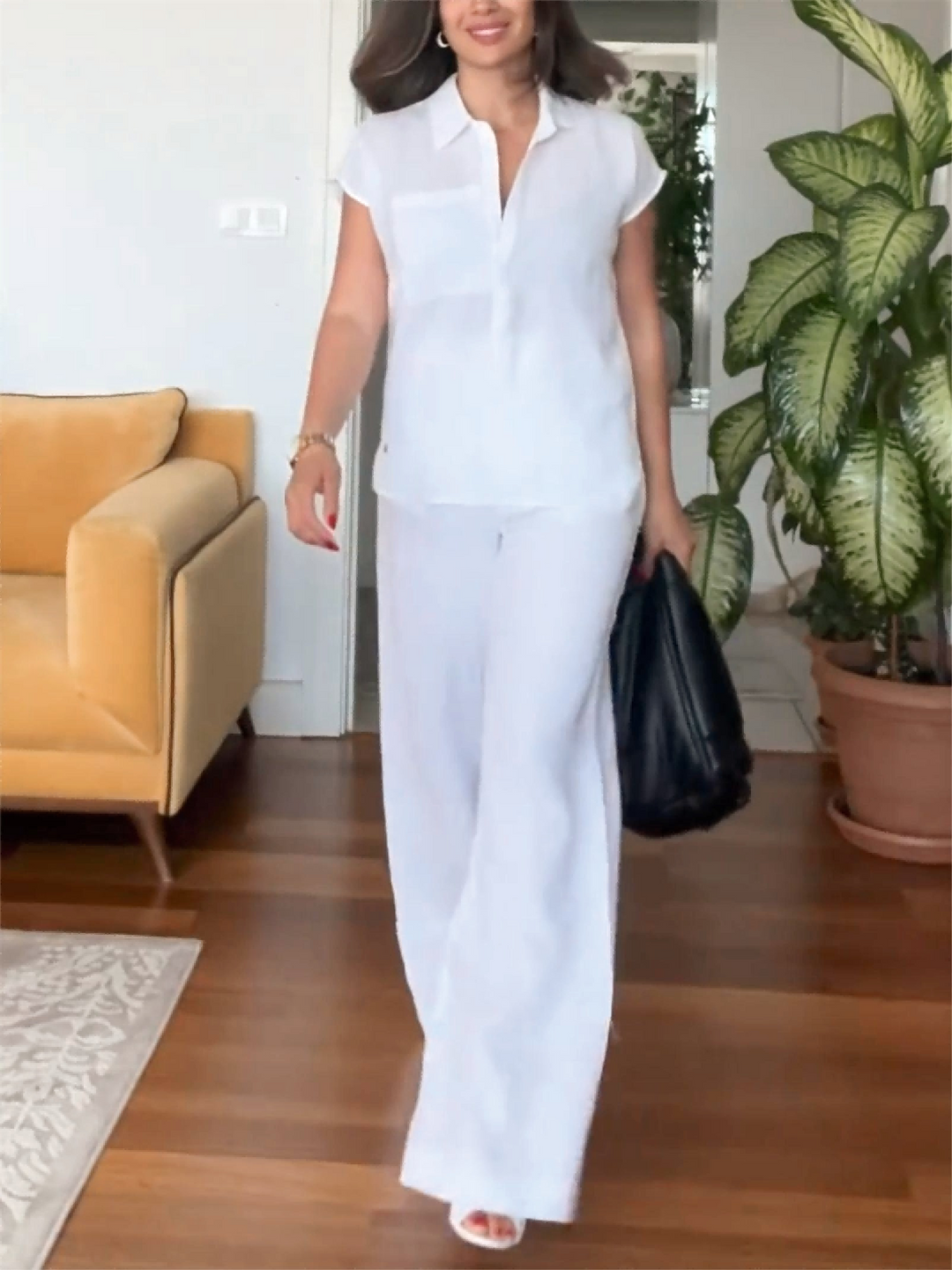 Zomerse Tweedelige Dames Set voor een Verzorgde Look – Romée