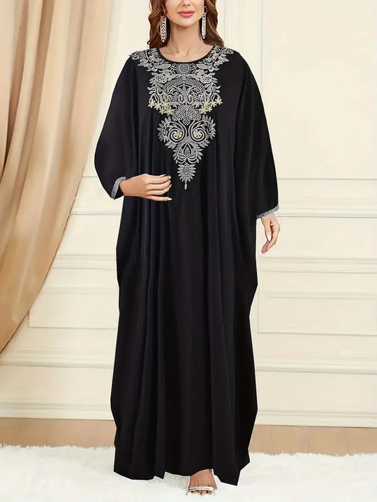 Schwarze Abaya - Stilvoll