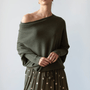 Trendiger Off-Shoulder Damenpullover - Livia