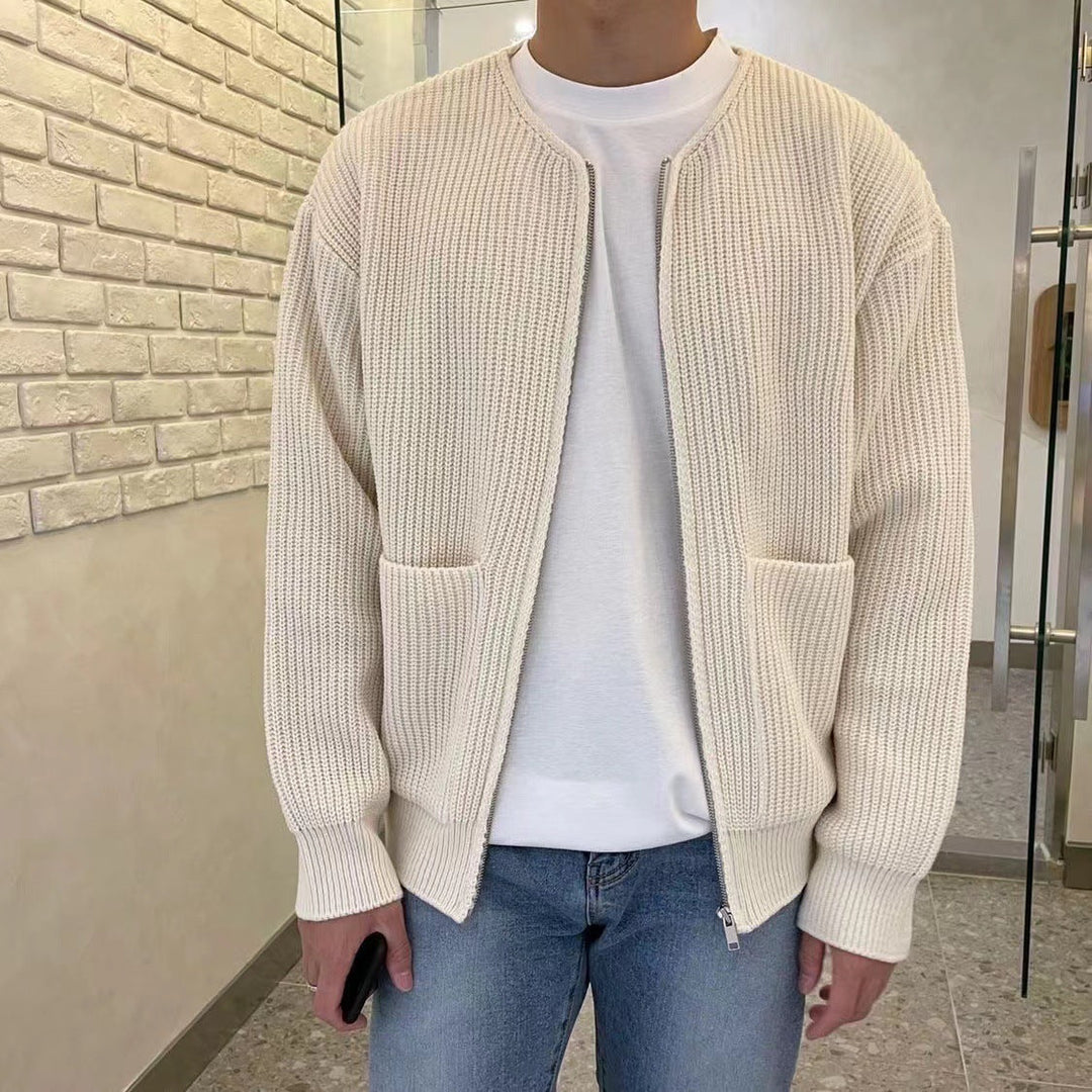 Heren Cardigan met moderne pasvorm – Conner